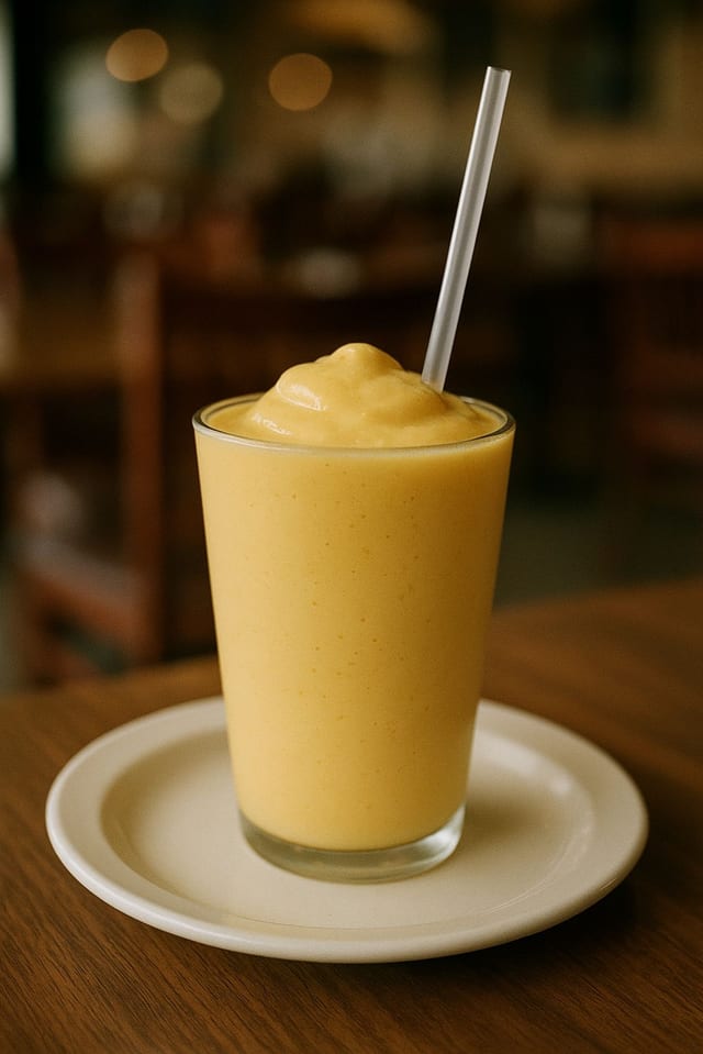 Mango Smoothie.