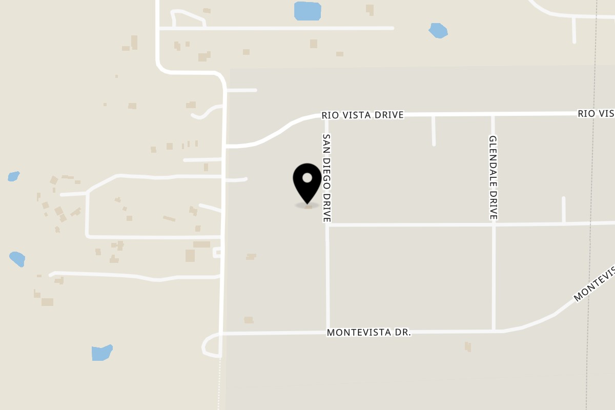 Map showing the location of Frutasbotanasymas on 96 Rd 3551 in Cleveland